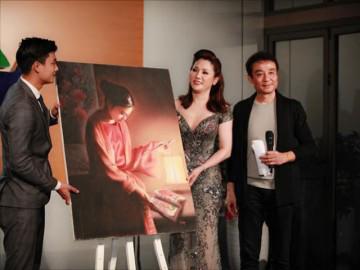 Hoa hậu Xuân Hương “tặng nhà đón Tết” trong chương trình đấu giá từ thiện